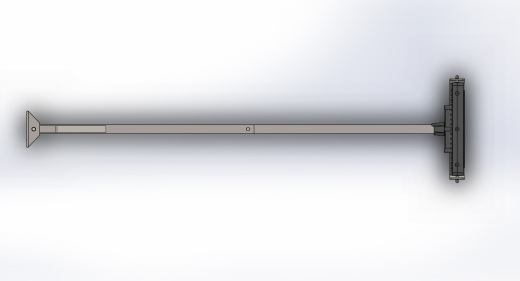 150瓦防爆C1D1 LED开关刀片坞灯- 6 '旋转铝臂- 13，000流明防爆缩略图